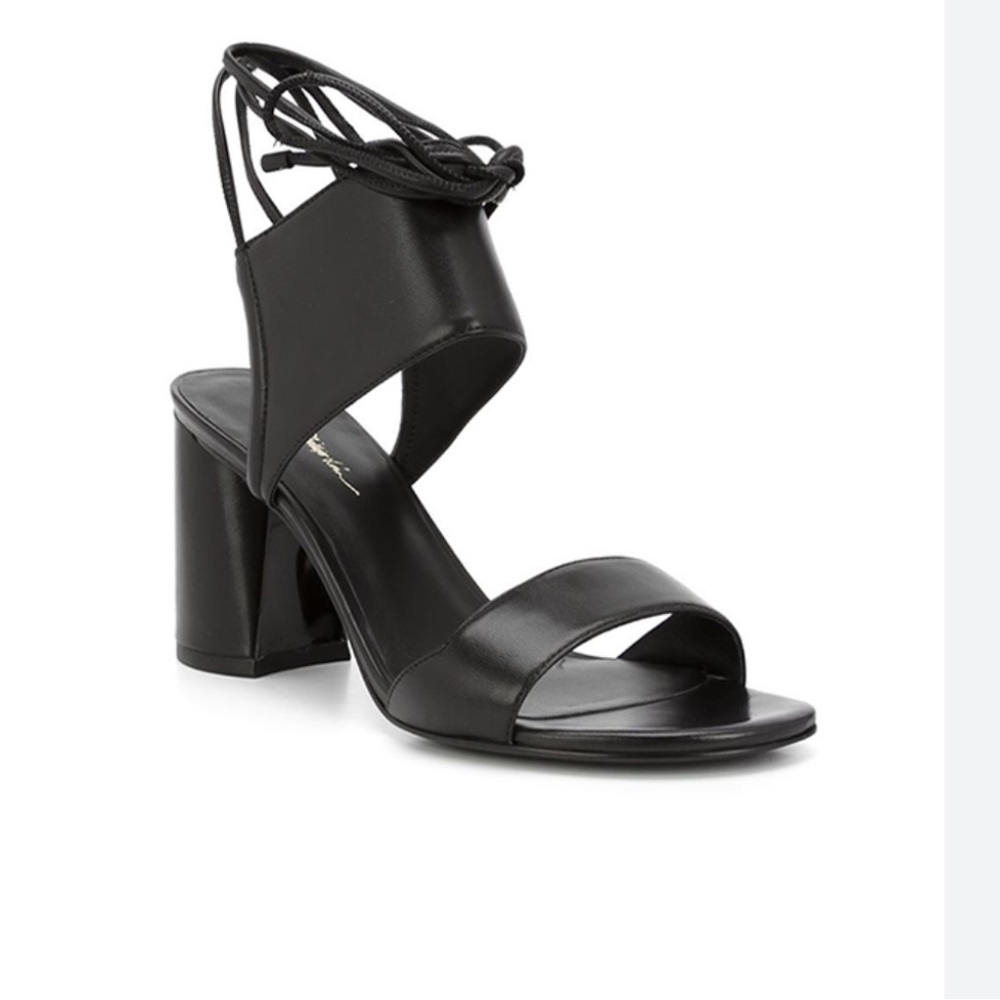 3.1 Phillip Lim Black Strappy Heels